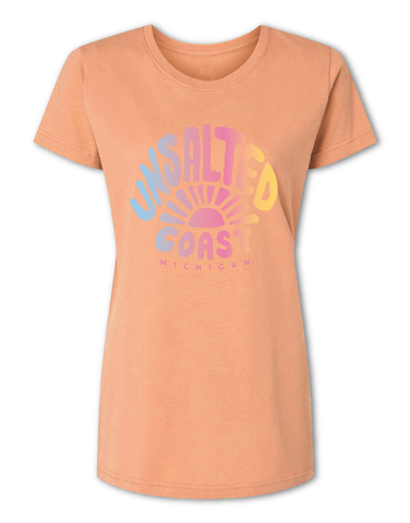 Gradient Sun Fine Jersey Tee (Customizable)