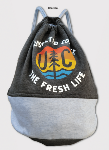 UC FLEECE DRAWSTRING BAG