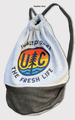 UC FLEECE DRAWSTRING BAG