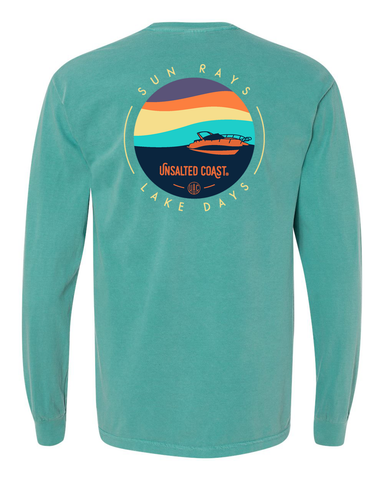 LONG SLEEVE T- CORAL-UNSALTED GREAT LAKES – Momentum Outfitters