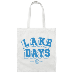 Lake Days Canvas Tote Bag